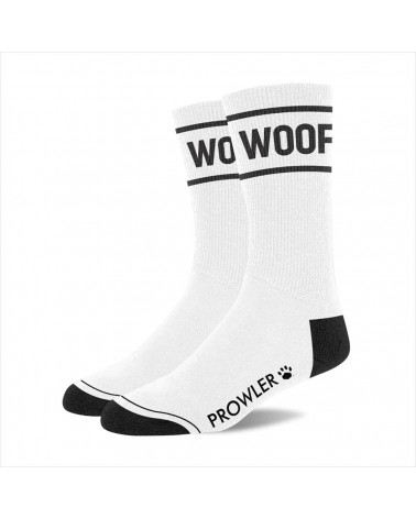WOOF SOCKS - WHITE/BLACK