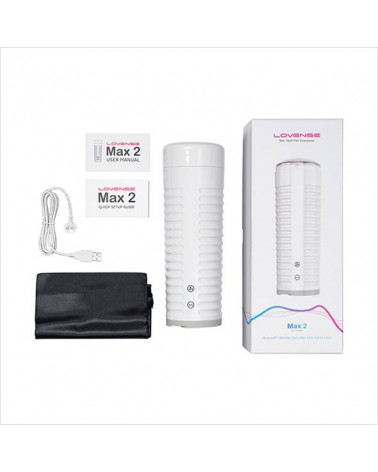 LOVENSE - MAX 2 MASTURBATOR WHITE