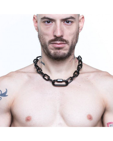 CHAIN COLLAR BLACK
