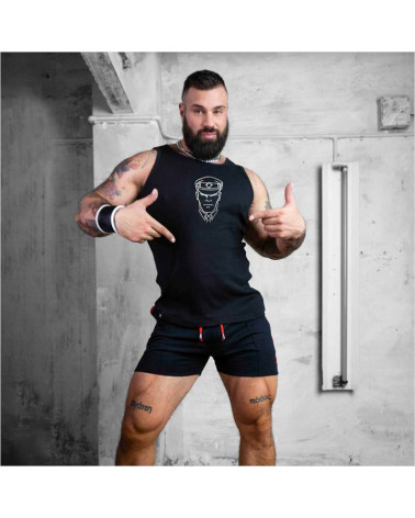 X-VEST GYM CANALÉ - BLACK - MASTER