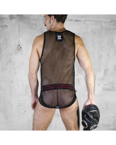 X - SLUT VEST - BLACK